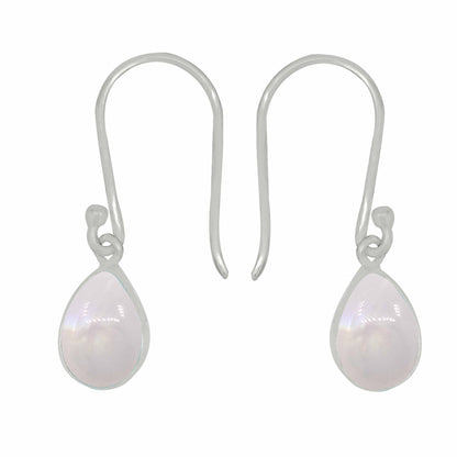 Earring Rainbow Moonstone - 82359